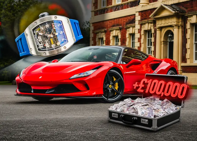 Ferrari, Richard Mille watch and £100,000 cash prize bundle - Elite Competitions